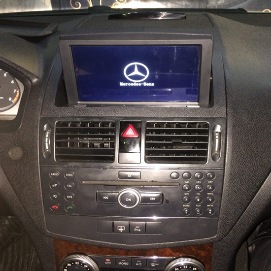 مانیتور بنز C200 2008 touch